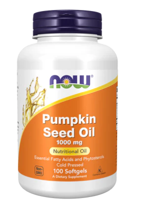 NOW Foods Pumpkin Seed Oil 1000mg 100 s/gels